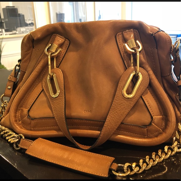 Chloe Handbags - Chloe Tan Leather Satchel